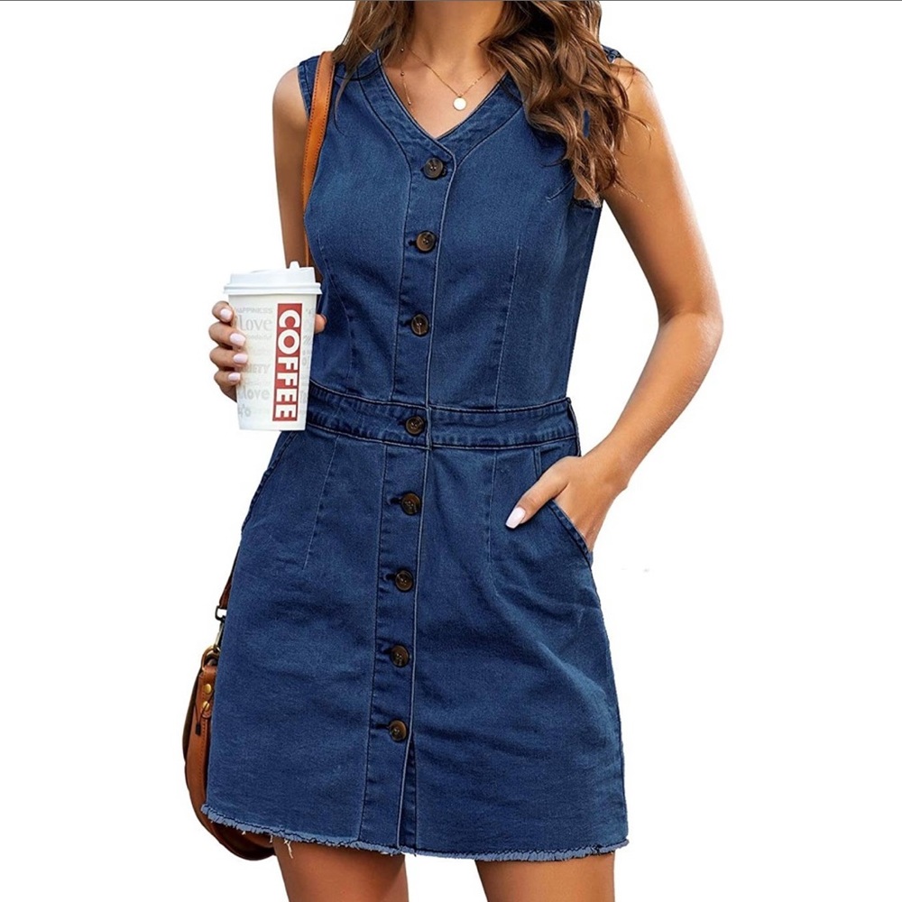 Denim dress